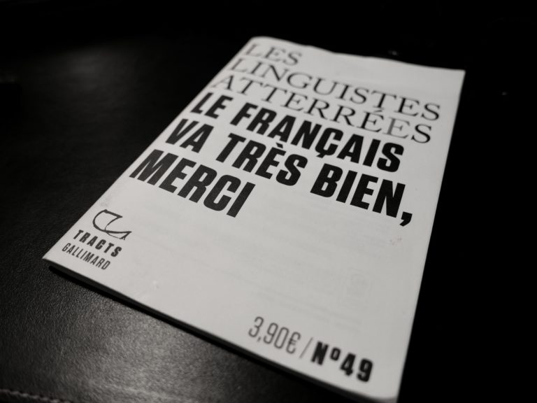 Laisser vivre la langue ?